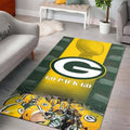 Green Bay Packers Area Nfl Football Team Logo009 Teppich, Teppiche - Outdoor Teppich, Teppich Wohnzimmer, Küchenteppich, Kinderzimmer, Modern