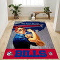 Buffalo Bills Nfl Logo-Bereich für Geschenk-Weihnachts-Gif Teppich, Teppiche - Outdoor Teppich, Teppich Wohnzimmer, Küchenteppich, Kinderzimmer, Modern