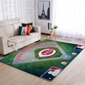 Cincinnati Reds Area Mlb-Baseballteam Logo002 Teppich, Teppiche - Outdoor Teppich, Teppich Wohnzimmer, Küchenteppich, Kinderzimmer, Modern