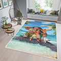 Disney Moana Fan-Geschenk Disney Moana Teppich, Teppiche - Outdoor Teppich, Teppich Wohnzimmer, Küchenteppich, Kinderzimmer, Modern