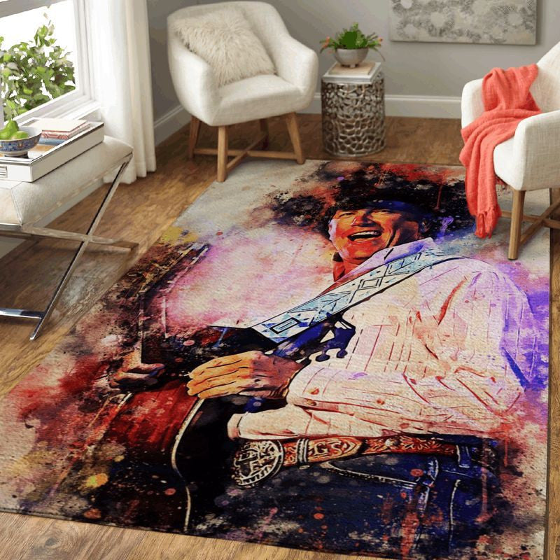 George Strait Country-Musik-Pop Teppich, Teppiche - Outdoor Teppich, Teppich Wohnzimmer, Küchenteppich, Kinderzimmer, Modern
