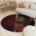 Minecraft Spiel Minecraft rendern Teppich Rund, Teppiche - Outdoor Teppich Rund, Teppich Wohnzimmer, Carpet, Rug