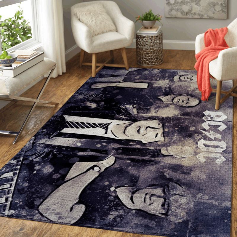 Acdc Bandmusik Teppich, Teppiche - Outdoor Teppich, Teppich Wohnzimmer, Küchenteppich, Kinderzimmer, Modern