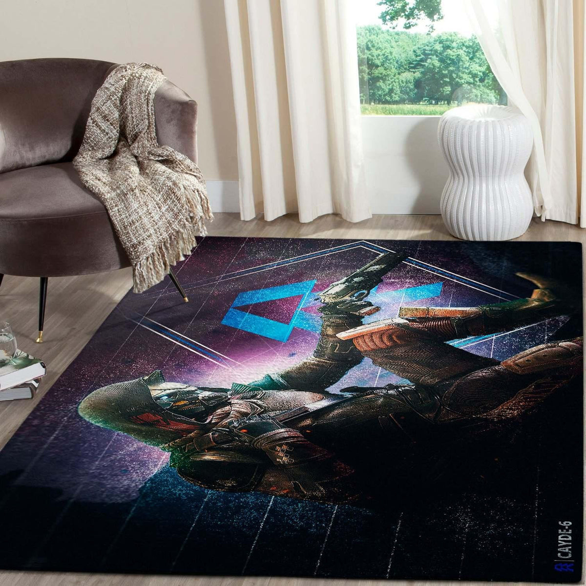 Destiny Gaming Floor Decor 08112 Teppich, Teppiche - Outdoor Teppich, Teppich Wohnzimmer, Küchenteppich, Kinderzimmer, Modern