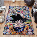 Dragon Ball Songoku Anime Manga Ofd D301011 Teppich, Teppiche - Outdoor Teppich, Teppich Wohnzimmer, Küchenteppich, Kinderzimmer, Modern