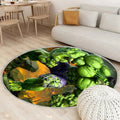 Superheld Teppich Rund, Teppiche - Outdoor Teppich Rund, Teppich Wohnzimmer, Carpet, Rug