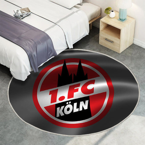 1.fc koeln 016 Teppich Rund, Teppiche - Outdoor Teppich Rund, Teppich Wohnzimmer, Carpet, Rug