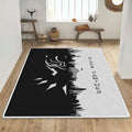 Schwarzer Panther Wakanda für immer Teppich, Teppiche - Outdoor Teppich, Teppich Wohnzimmer, Küchenteppich, Kinderzimmer, Modern