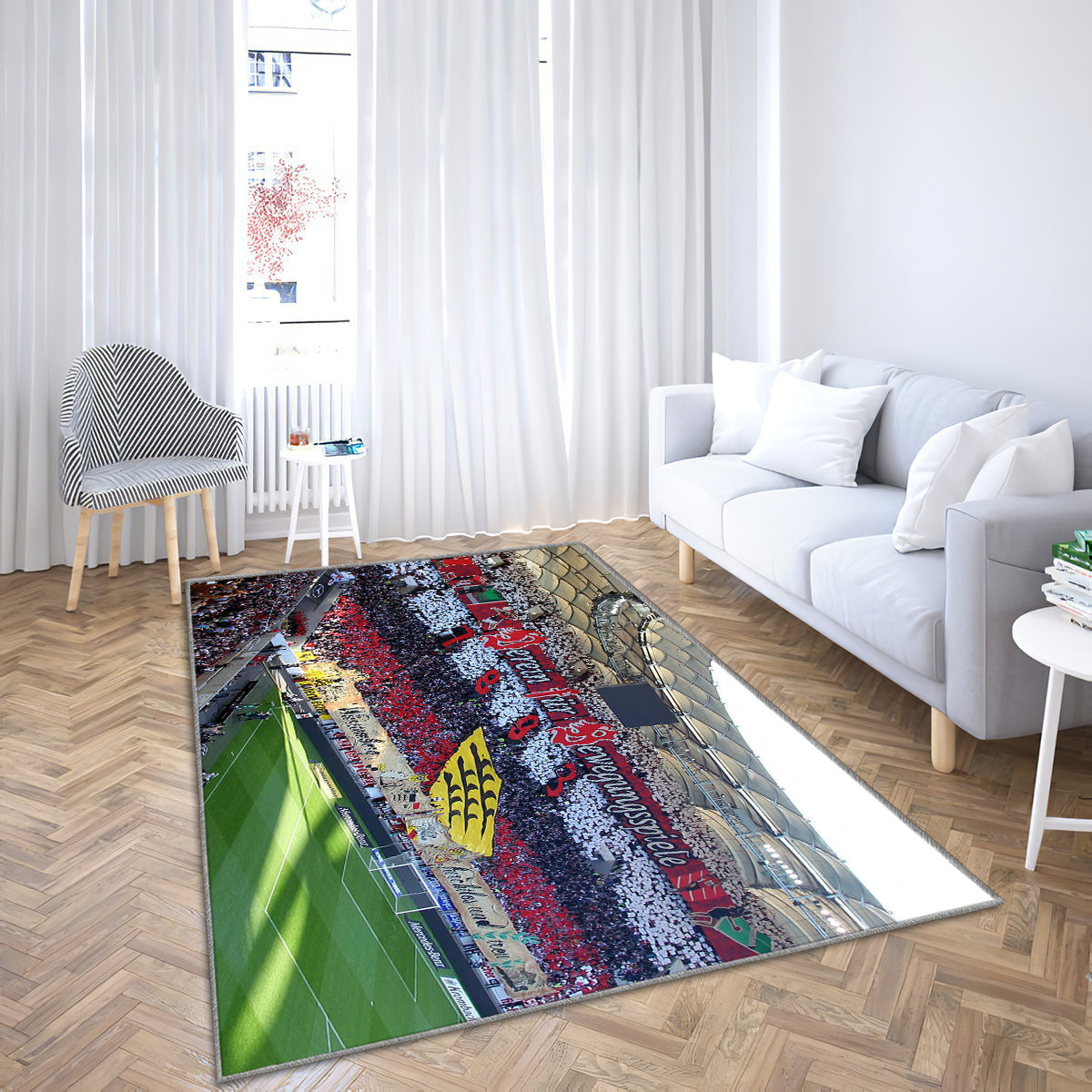VfB Stuttgart 02 Stadion Teppich, Teppiche - Outdoor Teppich, Teppich Wohnzimmer, Küchenteppich, Kinderzimmer, Modern