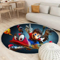Super Mario Odyssee Teppich Rund, Teppiche - Outdoor Teppich Rund, Teppich Wohnzimmer, Carpet, Rug