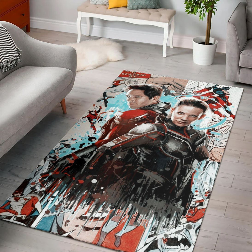 Ant Man Marvel Superheldenfilme Teppich, Teppiche - Outdoor Teppich, Teppich Wohnzimmer, Küchenteppich, Kinderzimmer, Modern