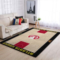 Atlanta Hawks Area NBA-Basketballteam Logo006 Teppich, Teppiche - Outdoor Teppich, Teppich Wohnzimmer, Küchenteppich, Kinderzimmer, Modern