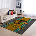 Chicago Blackhawks Nhl Area Team Logo Sport Teppich, Teppiche - Outdoor Teppich, Teppich Wohnzimmer, Küchenteppich, Kinderzimmer, Modern
