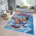 Disney Lilo und Stitch 005 Teppich, Teppiche - Outdoor Teppich, Teppich Wohnzimmer, Küchenteppich, Kinderzimmer, Modern
