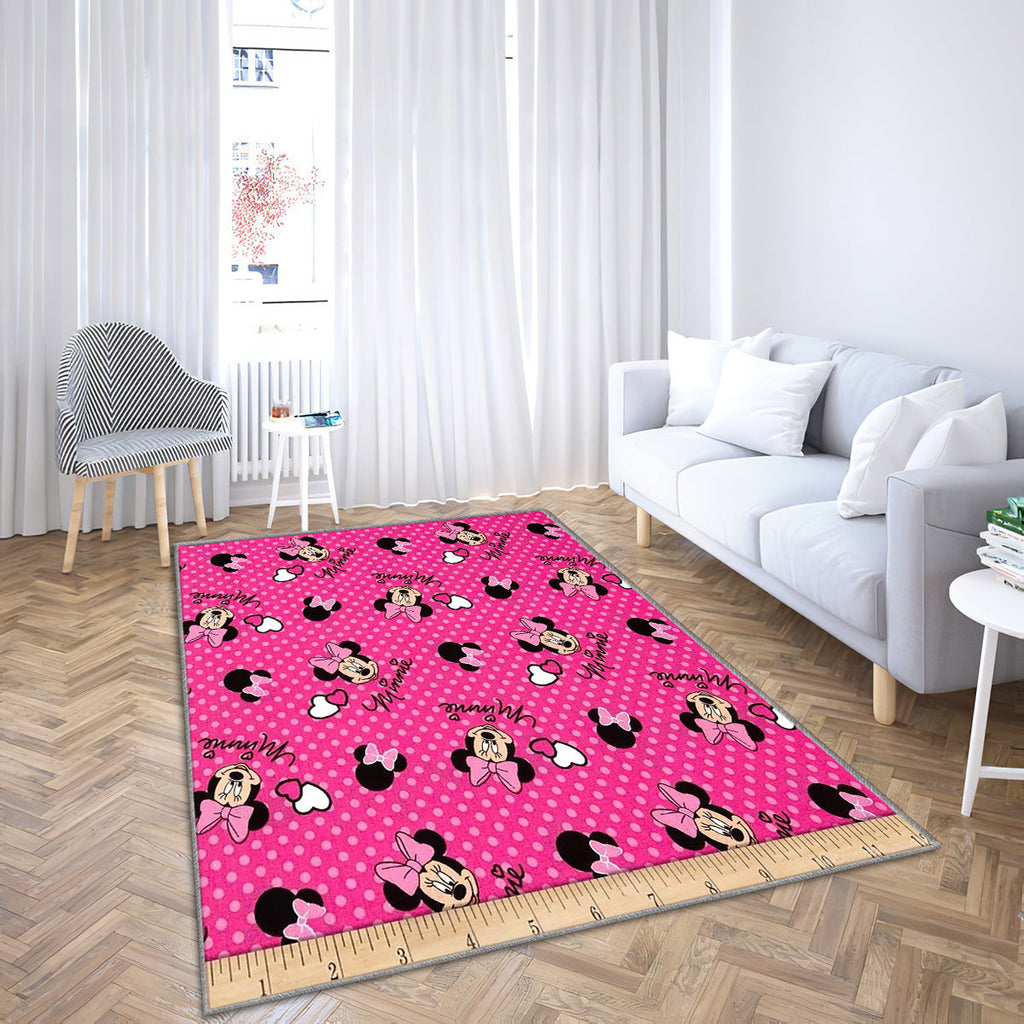 Disney Minnie Maus Teppich, Teppiche - Outdoor Teppich, Teppich Wohnzimmer, Küchenteppich, Kinderzimmer, Modern