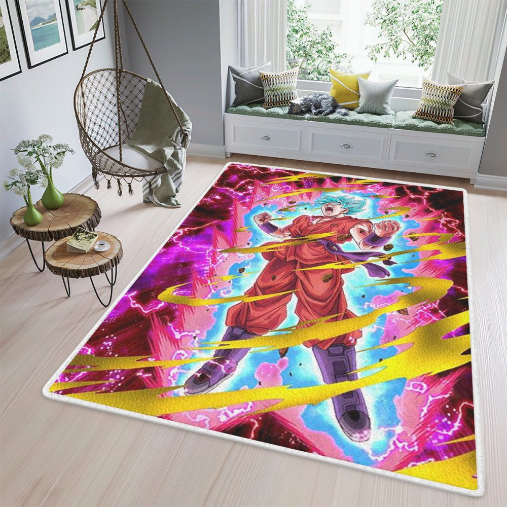 Goku Dragon Ball Anime Fan Geschenk Goku Dragon Ball Anime Teppich, Teppiche - Outdoor Teppich, Teppich Wohnzimmer, Küchenteppich, Kinderzimmer, Modern