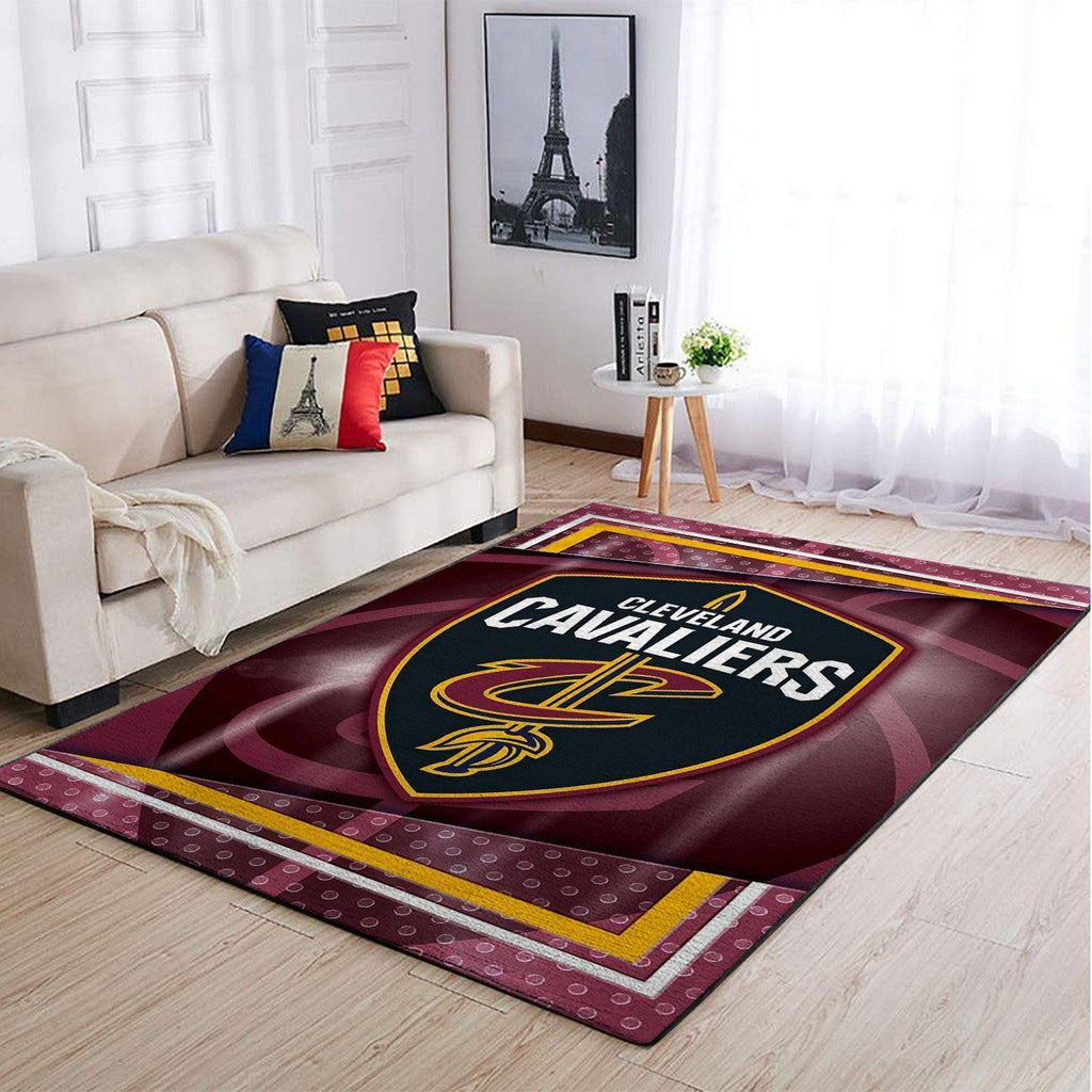 Cleveland Cavaliers Nba Area Team Logo Sport Teppich, Teppiche - Outdoor Teppich, Teppich Wohnzimmer, Küchenteppich, Kinderzimmer, Modern
