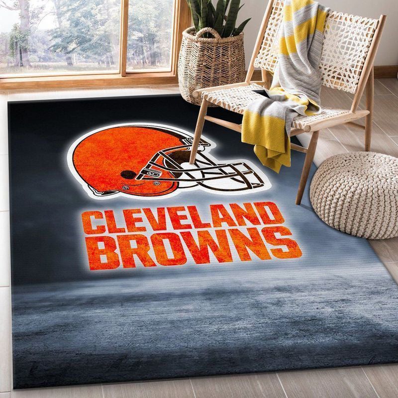 Cleveland Browns NFL 11 Teppich, Teppiche - Outdoor Teppich, Teppich Wohnzimmer, Küchenteppich, Kinderzimmer, Modern