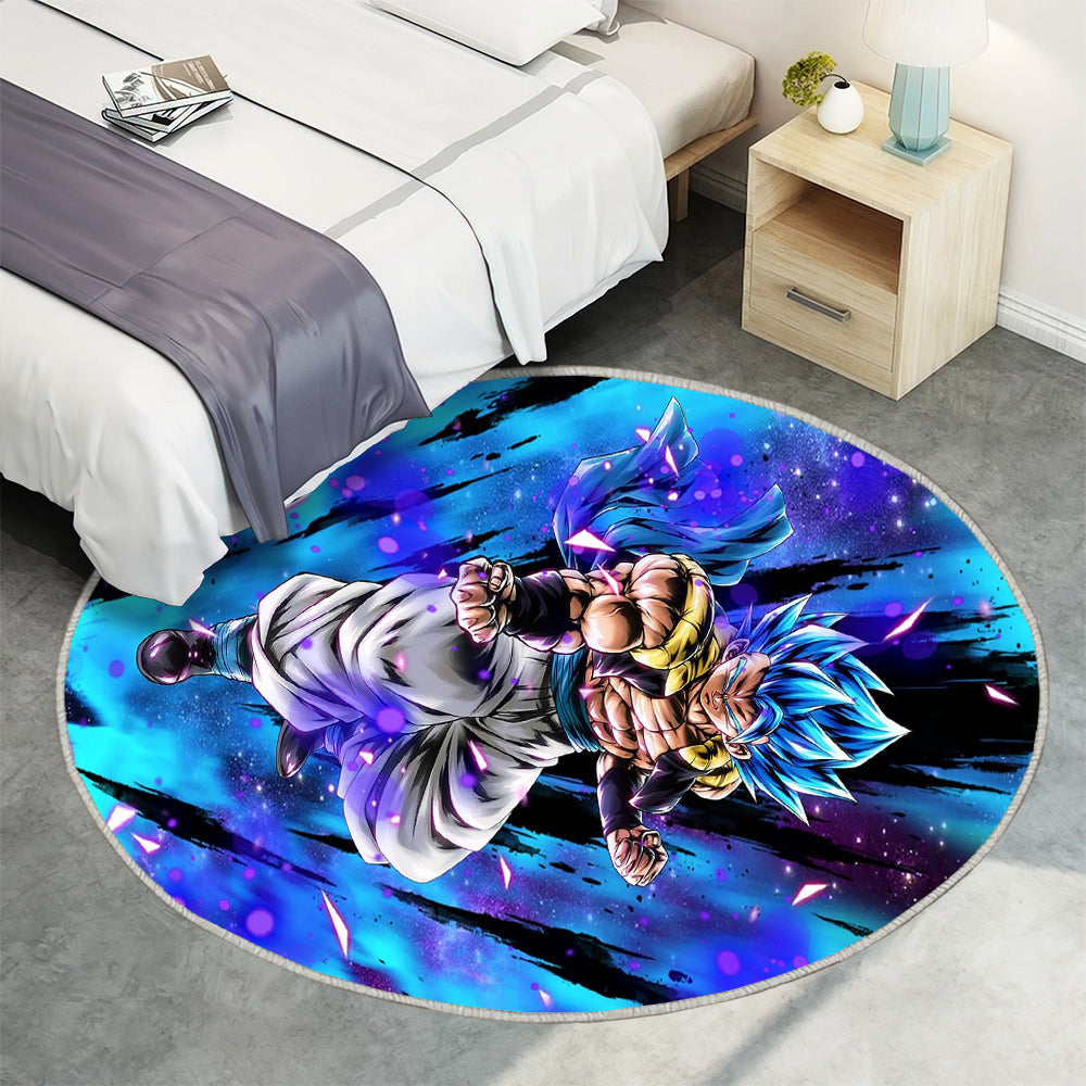 Die ultimative Fusion Teppich Rund, Teppiche - dbz Outdoor Teppich Rund, Dragon Ball Teppich Wohnzimmer, Carpet, Rug
