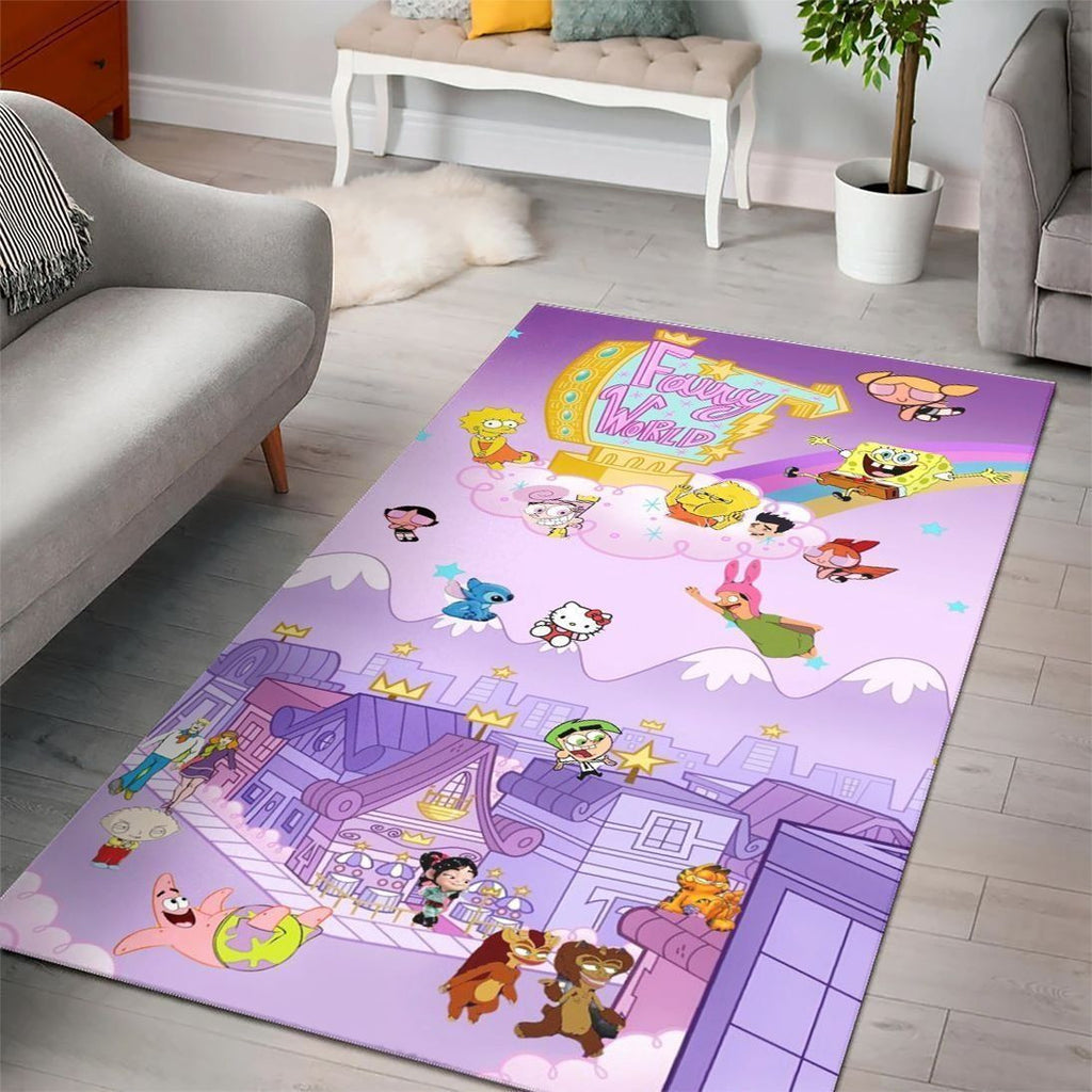 Cartoon Network-Filme Teppich, Teppiche - Outdoor Teppich, Teppich Wohnzimmer, Küchenteppich, Kinderzimmer, Modern