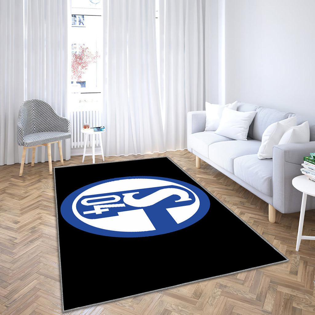Sport Teppich, Teppiche - FC Schalke 04 Outdoor Teppich, Teppich Wohnzimmer, Küchenteppich, Kinderzimmer, Modern
