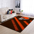 Cleveland Browns Nfl Football Floor Decor 1910072 Teppich, Teppiche - Outdoor Teppich, Teppich Wohnzimmer, Küchenteppich, Kinderzimmer, Modern