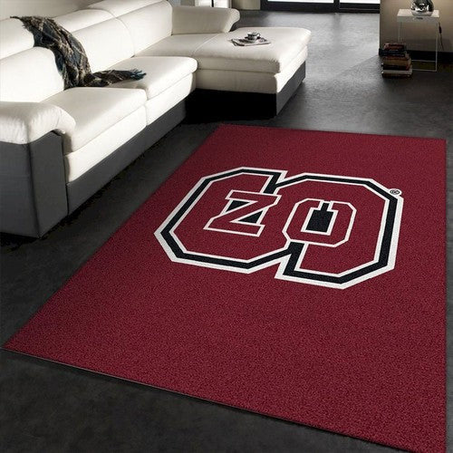 College Spirit North Carolina State Sportbereich für das Weihnachtsteam Teppich, Teppiche - Outdoor Teppich, Teppich Wohnzimmer, Küchenteppich, Kinderzimmer, Modern