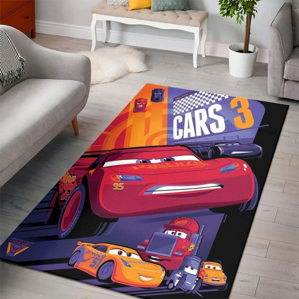 Disney-Autos 12 Teppich, Teppiche - Outdoor Teppich, Teppich Wohnzimmer, Küchenteppich, Kinderzimmer, Modern