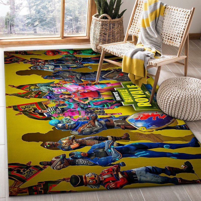 Fortnite Gaming 2 Teppich, Teppiche - Outdoor Teppich, Teppich Wohnzimmer, Küchenteppich, Kinderzimmer, Modern
