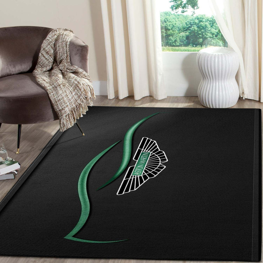 Aston Martin Logo Supercars Bereich Fn161214 Teppich, Teppiche - Outdoor Teppich, Teppich Wohnzimmer, Küchenteppich, Kinderzimmer, Modern