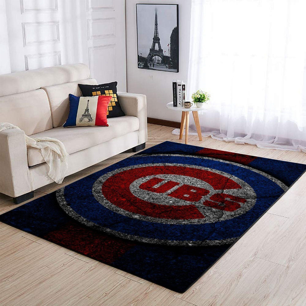Chicago Cubs Bereich Mlb Baseball Team Logo015 Teppich, Teppiche - Outdoor Teppich, Teppich Wohnzimmer, Küchenteppich, Kinderzimmer, Modern