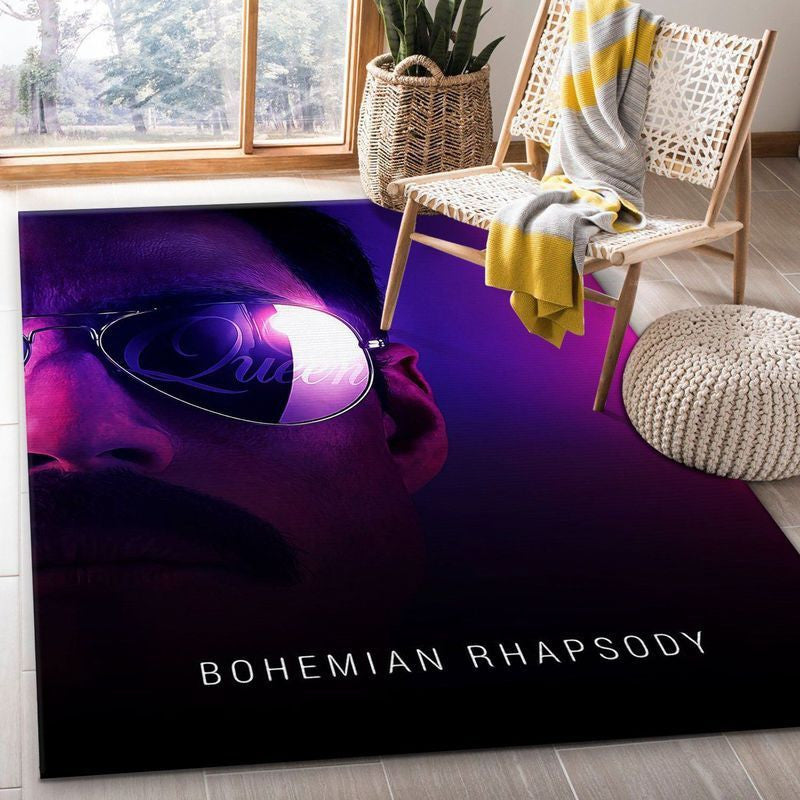Bohemian Rhapsody 2018 001 Teppich, Teppiche - Outdoor Teppich, Teppich Wohnzimmer, Küchenteppich, Kinderzimmer, Modern