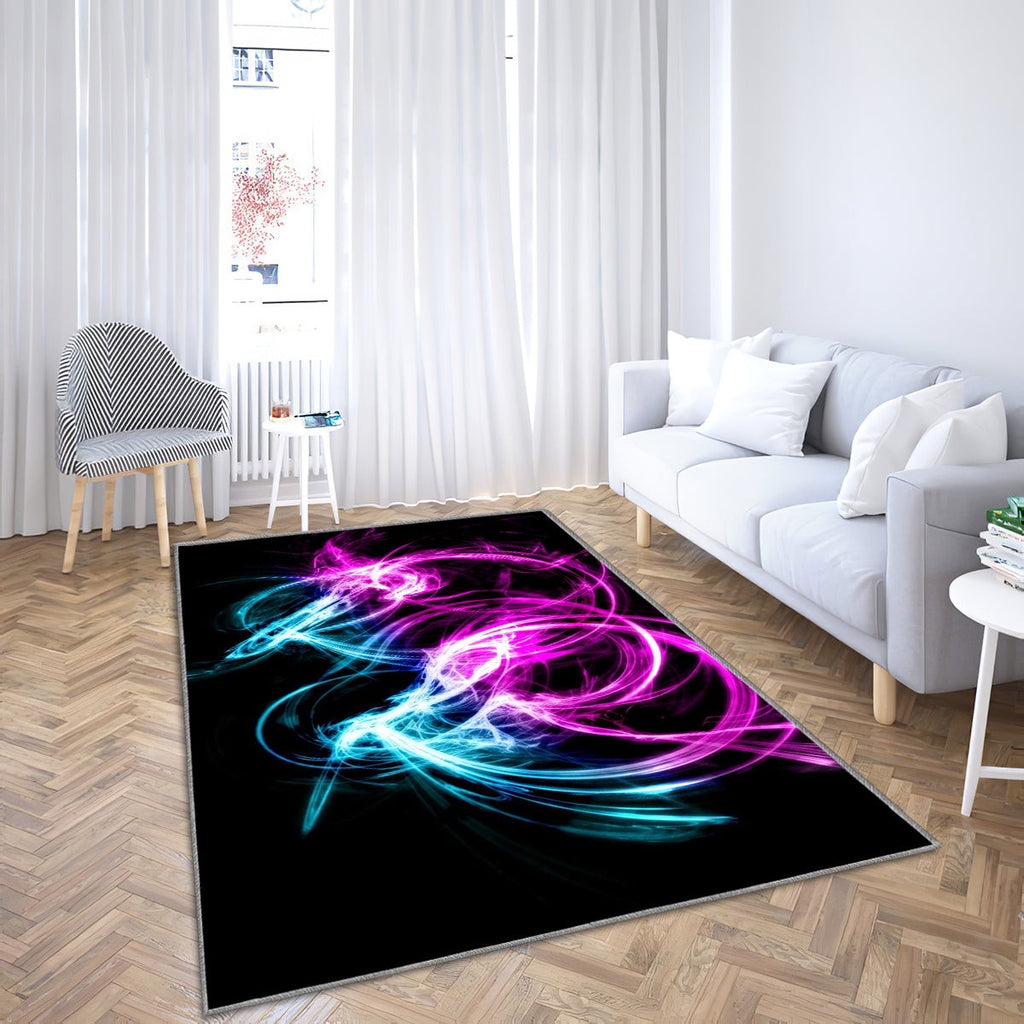 Neon Teppich, Teppiche - Outdoor Teppich, Teppich Wohnzimmer, Küchenteppich, Kinderzimmer, Modern