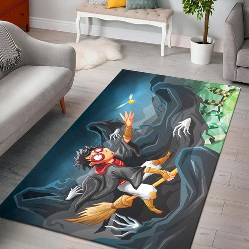 Art Harry Potter Dementoren Goldener Schnatz Teppich, Teppiche - Outdoor Teppich, Teppich Wohnzimmer, Küchenteppich, Kinderzimmer, Modern
