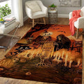 Fröhliches Halloween Hh190830 Bodendekoration Teppich, Teppiche - Outdoor Teppich, Teppich Wohnzimmer, Küchenteppich, Kinderzimmer, Modern