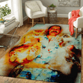 Freddie Mercury und Katzenmusik für Fans Teppich, Teppiche - Outdoor Teppich, Teppich Wohnzimmer, Küchenteppich, Kinderzimmer, Modern