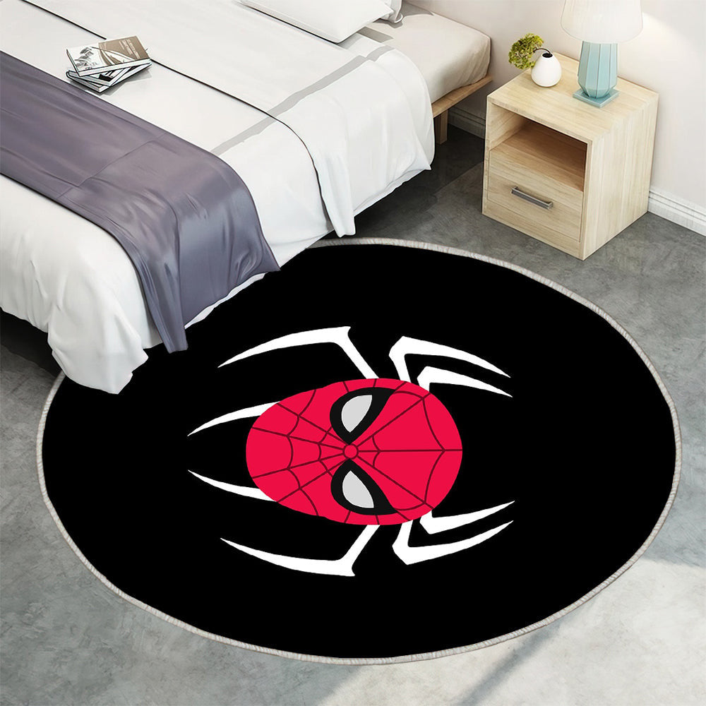 Spider Man Teppich Rund, Teppiche - 929 Outdoor Teppich Rund, amoliert Teppich Wohnzimmer, Carpet, Rug