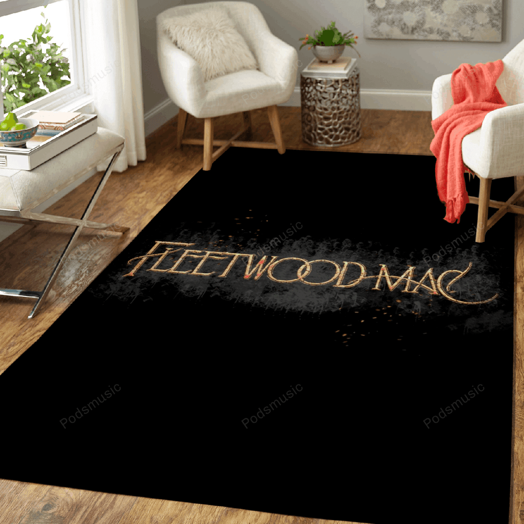 Fleetwood Mac Music Bands für Fans Teppich, Teppiche - Outdoor Teppich, Teppich Wohnzimmer, Küchenteppich, Kinderzimmer, Modern