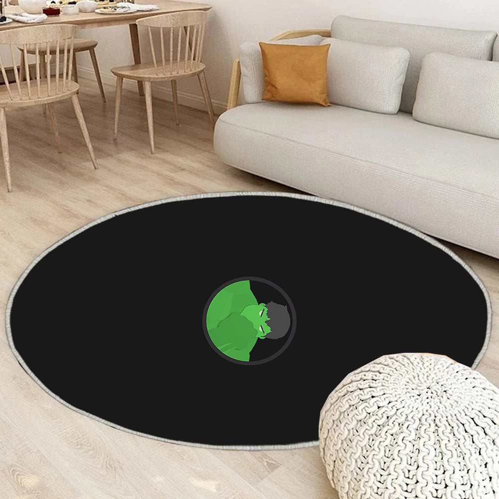Hulk minimal Teppich Rund, Teppiche - 929 Outdoor Teppich Rund, amoliert Teppich Wohnzimmer, Carpet, Rug