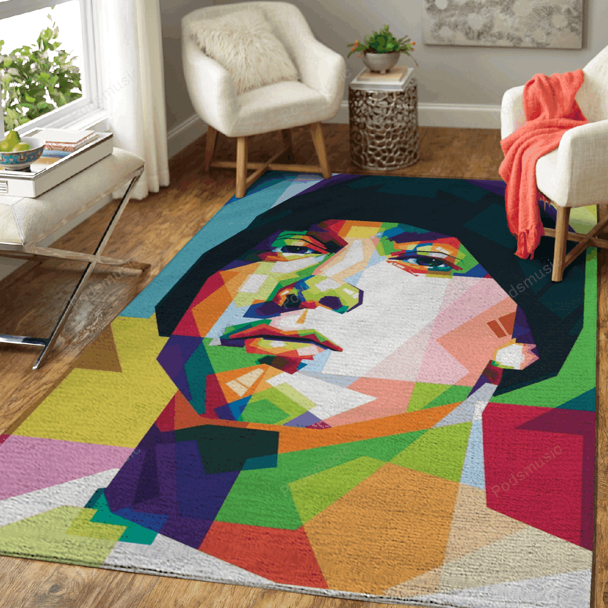 Eminem Pop Wpap Musik für Fans Teppich, Teppiche - Outdoor Teppich, Teppich Wohnzimmer, Küchenteppich, Kinderzimmer, Modern