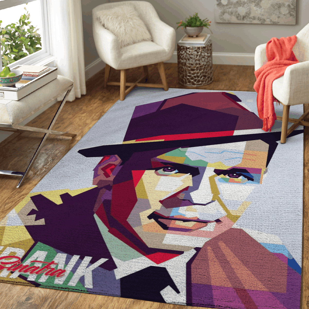 Frank Sinatra My Way Pop für Fans Teppich, Teppiche - Outdoor Teppich, Teppich Wohnzimmer, Küchenteppich, Kinderzimmer, Modern