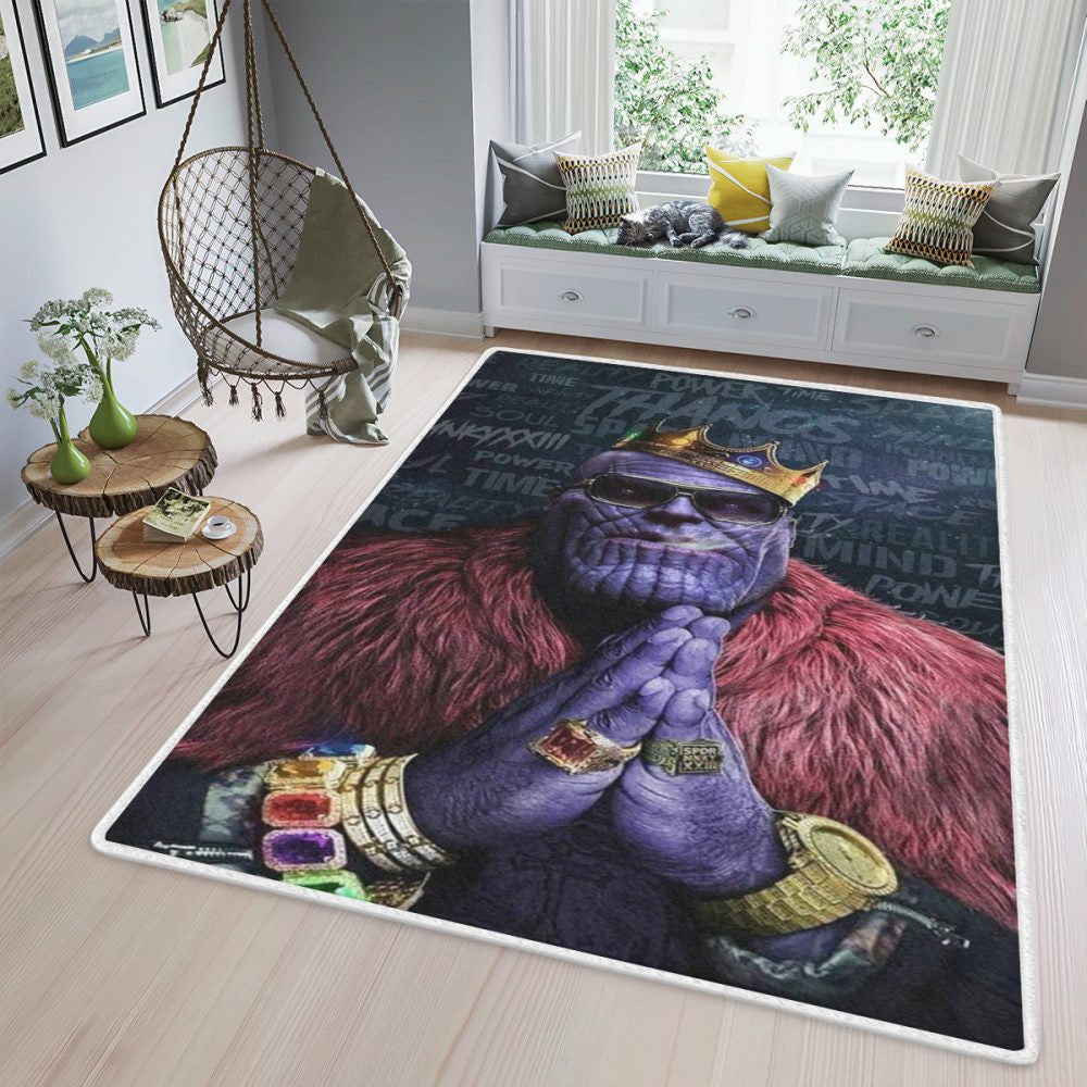 Coole Thanos Marvel Comics Geschenke Teppich, Teppiche - Outdoor Teppich, Teppich Wohnzimmer, Küchenteppich, Kinderzimmer, Modern