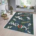 Lustiger Snoopy Snoopy Teppich, Teppiche - Outdoor Teppich, Teppich Wohnzimmer, Küchenteppich, Kinderzimmer, Modern