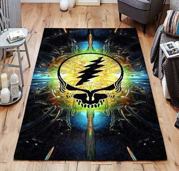 Grateful Dead Area Music Ofd 19110124 Teppich, Teppiche - Outdoor Teppich, Teppich Wohnzimmer, Küchenteppich, Kinderzimmer, Modern