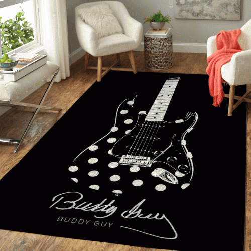Buddy Guy Guitars Musik für Fans Teppich, Teppiche - Outdoor Teppich, Teppich Wohnzimmer, Küchenteppich, Kinderzimmer, Modern