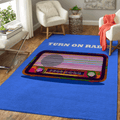 Alte Radiomusik Teppich, Teppiche - Outdoor Teppich, Teppich Wohnzimmer, Küchenteppich, Kinderzimmer, Modern