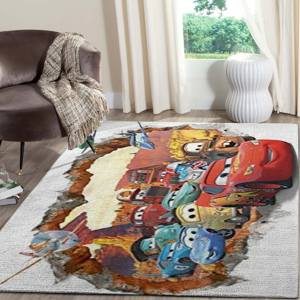 Disney Cars Bereich Disney Lv071216 Teppich, Teppiche - Outdoor Teppich, Teppich Wohnzimmer, Küchenteppich, Kinderzimmer, Modern