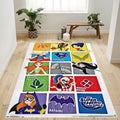 DC Comics Tv DC Superheld Mädchen Gitter Teppich, Teppiche - Outdoor Teppich, Teppich Wohnzimmer, Küchenteppich, Kinderzimmer, Modern