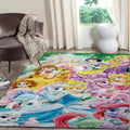 Disney Princess Familienbereich Lv071211 Teppich, Teppiche - Outdoor Teppich, Teppich Wohnzimmer, Küchenteppich, Kinderzimmer, Modern