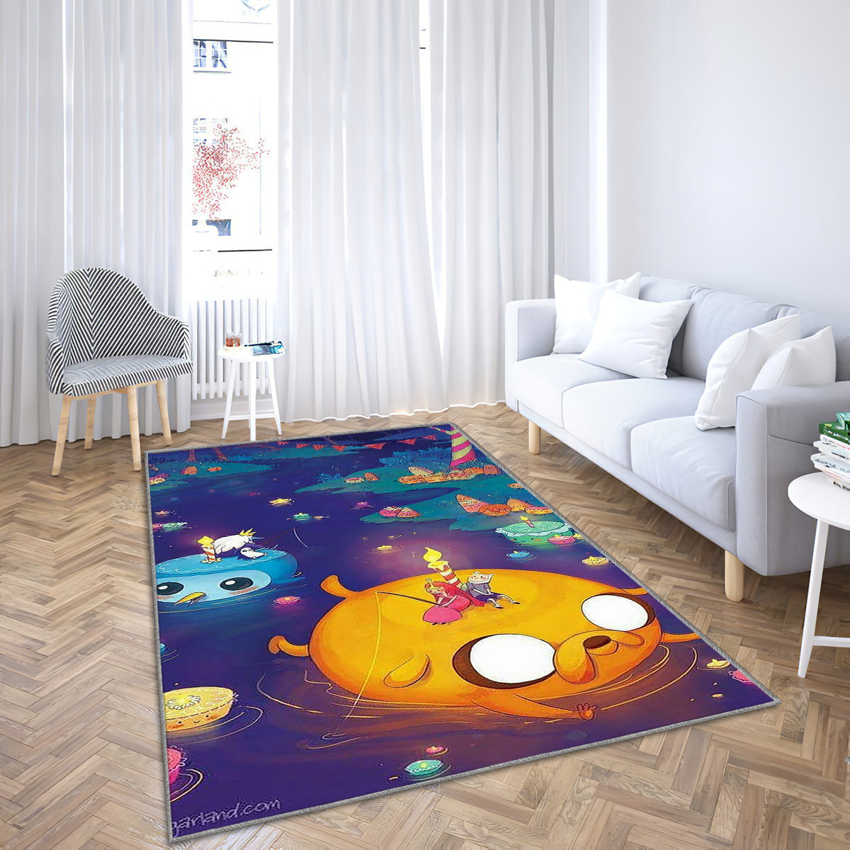 Abenteuer Zeit Teppich, Teppiche - Karikatur Outdoor Teppich, kawaii Teppich Wohnzimmer, Küchenteppich, Kinderzimmer, Modern